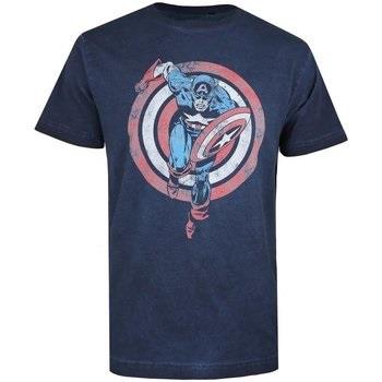 T-shirt Captain America Shield Charge