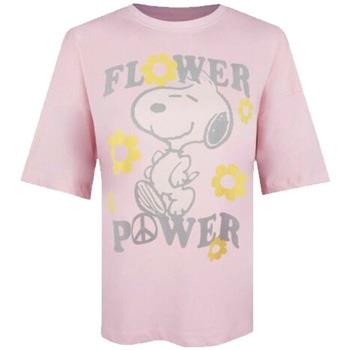 T-shirt Peanuts Flower Power