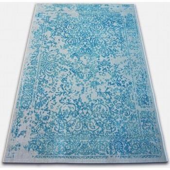 Tapis Rugsx Tapis Vintage 22208/054 turquois / crème rosette 120x170 c...