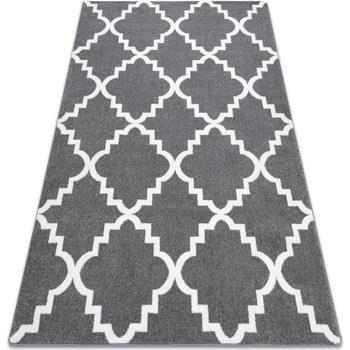 Tapis Rugsx Tapis SKETCH - F343 gris et blanc 140x190 cm