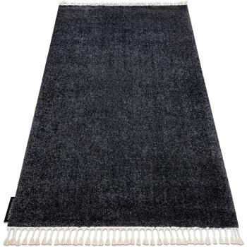 Tapis Rugsx Tapis BERBER 9000 gris Franges berbère marocain 240x330 cm