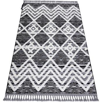 Tapis Rugsx Tapis MAROC P642 Diamants, Zigzag gris / 200x290 cm