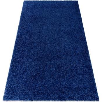 Tapis Rugsx Tapis SOFFI shaggy 5cm bleu foncé 140x190 cm