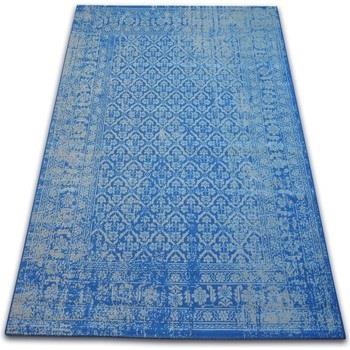 Tapis Rugsx Tapis Vintage Fleurs 22209/543 bleu 120x170 cm