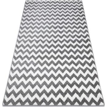 Tapis Rugsx Tapis SKETCH - F561 gris et blanc 140x190 cm