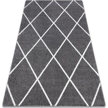 Tapis Rugsx Tapis SKETCH - F728 gris et crème 80x150 cm