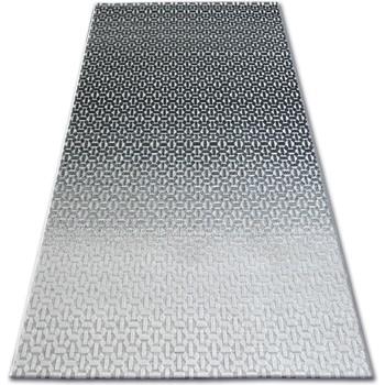 Tapis Rugsx Tapis LISBOA 27208/356 Structural Noir et Gris 120x170 cm