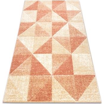 Tapis Rugsx Tapis FEEL 5672/17911 Triangles beige/terre cuite 80x150 c...