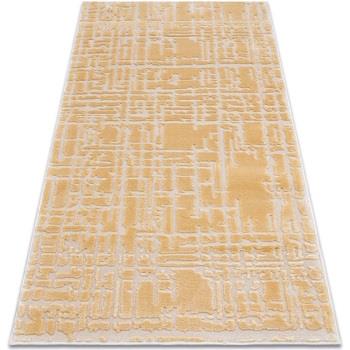 Tapis Rugsx Tapis ACRYLIQUE VALS 3236 Abstraction jaune / 70x140 cm