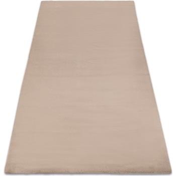 Tapis Rugsx Tapis BUNNY taupe beige IMITATION DE FOURRURE 140x190 cm