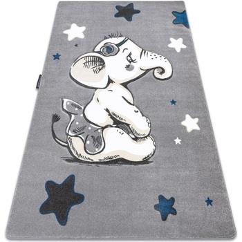 Tapis Rugsx Tapis PETIT ELEPHANT L'ÉLÉPHANT ÉTOILE gris 140x190 cm