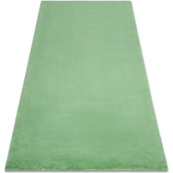 Tapis Rugsx Tapis BUNNY vert IMITATION DE FOURRURE DE 60x100 cm