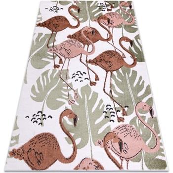 Tapis Rugsx Tapis FUN Flami pour enfants flamants roses 80x150 cm