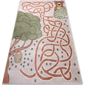 Tapis Rugsx Tapis FUN Honey pour enfants, ours, abeilles 80x150 cm