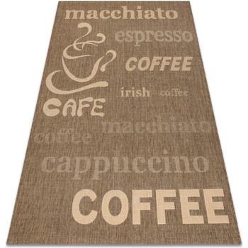 Tapis Rugsx TAPIS EN CORDE SIZAL FLOORLUX 20221 café 240x330 cm