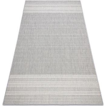 Tapis Rugsx Tapis SIZAL FLAT 48829637 chevrons gris 200x290 cm