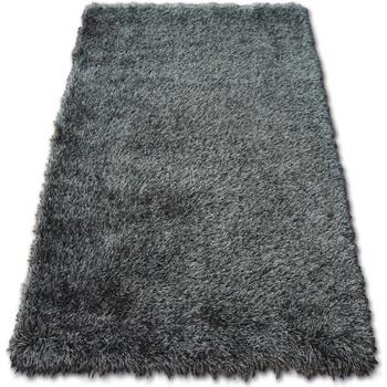 Tapis Rugsx Tapis LOVE SHAGGY modèle 93600 noir 60x110 cm