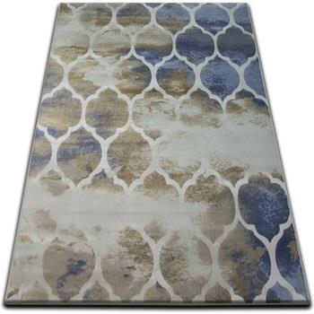 Tapis Rugsx Tapis DROP JASMINE 761 Beige foncé bleu 133x190 cm