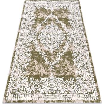 Tapis Rugsx Tapis ACRYLIQUE DIZAYN 143 vert / Ivoire 160x230 cm