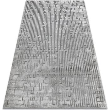 Tapis Rugsx Tapis ACRYLIQUE VALS 3943 labyrinthe vintage gris 80x300 c...