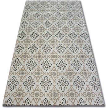 Tapis Rugsx Tapis ARGENT - W4949 Fleurs Crème 133x190 cm