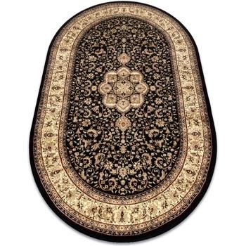 Tapis Rugsx Tapis ROYAL ADR ovale modèle 521 noir 150x250 cm