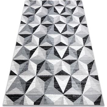 Tapis Rugsx Tapis ARGENT - W6096 Triangles gris et 240x330 cm