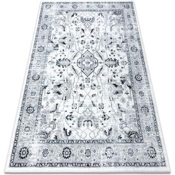 Tapis Rugsx Tapis ARGENT - W7040 Cadre, vintage gris 133x190 cm