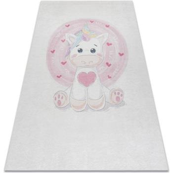 Tapis Rugsx Tapis lavable BAMBINO 1128 Licorne pour les 80x150 cm