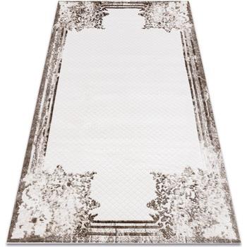 Tapis Rugsx Tapis ACRYLIQUE VALS 039 fleurs cadre ivoire 80x100 cm