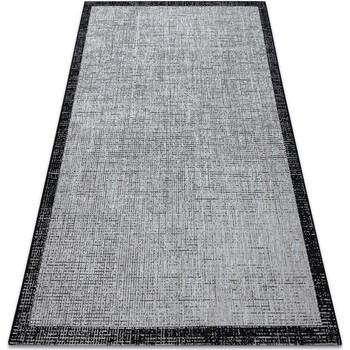 Tapis Rugsx TAPIS EN CORDE SIZAL FLOORLUX 20401 Cadre 120x170 cm