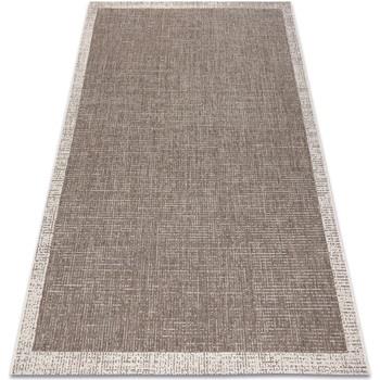 Tapis Rugsx TAPIS EN CORDE SIZAL FLOORLUX 20401 Cadre 120x170 cm