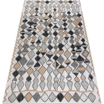 Tapis Rugsx Tapis SIZAL COOPER Diamants, Zigzag 22217 écru 140x190 cm