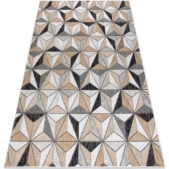 Tapis Rugsx Tapis SIZAL COOPER Mosaïque, Triangles 22222 écr 120x170 c...