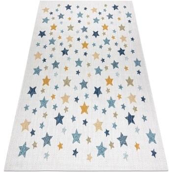 Tapis Rugsx Tapis SIZAL COOPER Étoiles 22260 écru / 160x220 cm