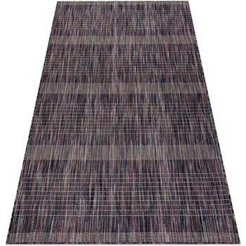 Tapis Rugsx Moderno tapis SIZAL FISY Rayures 20777A marron 80x150 cm