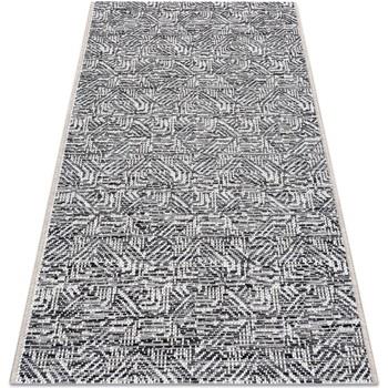 Tapis Rugsx Tapis COLOR 47373960 SISAL labyrinthe gris / 60x110 cm