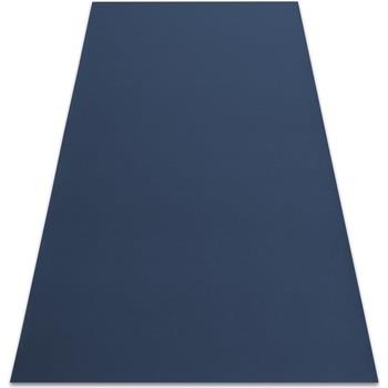 Tapis Rugsx Tapis ANTIDÉRAPANT RUMBA 1390 couleur unique bleu 70x200 c...