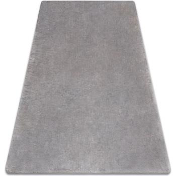 Tapis Rugsx Tapis POSH Shaggy noir très épais, en 80x150 cm