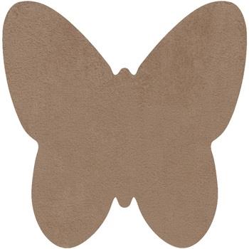 Tapis Rugsx Tapis SHAPE 3150 Shaggy Papillon - beige 80x80 cm