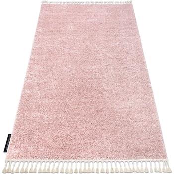 Tapis Rugsx Tapis BERBER 9000 rose Franges berbère marocain 240x330 cm