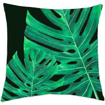 Housses de coussins Sud Trading Housse pour coussin à garnir monstera