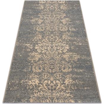 Tapis Rugsx Tapis Laine JADE 45007/600 Ornement bleu / 67x130 cm