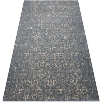 Tapis Rugsx Tapis Laine JADE 45015/900 Ornement bleu / 67x130 cm