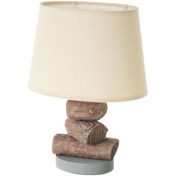 Lampes à poser Unimasa Lampe rondin en ciment 36 cm