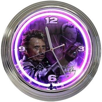 Horloges Sud Trading Horloge néon rose johnny hallyday