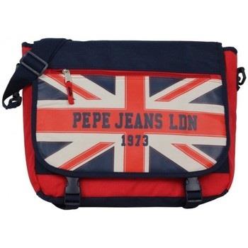 Cartable Pepe jeans Gibecière à rabat 1935001 - Marine / Rouge