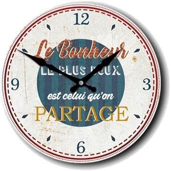 Horloges Sud Trading Pendule Le bonheur le plus doux est celui qu'on p...