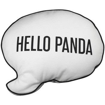 Coussins Lefebvre-Textile Coussin Hello panda en coton