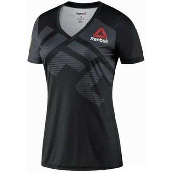 T-shirt Reebok Sport - Tee-shirt - noir
